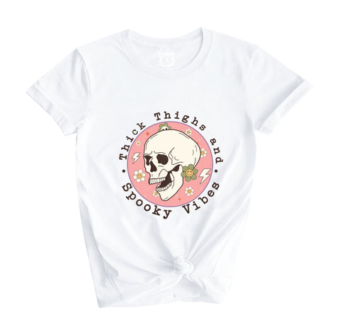 Skeleton  Spooky vibes Shirt